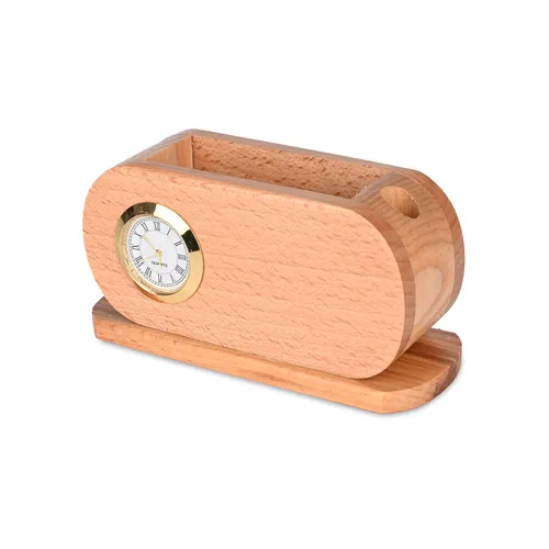 Classic Wooden Desk Organizer