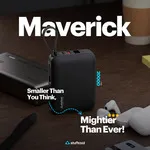 Stuffcool maverick 20000mAh smallest 20000mAh Powerbank with 2 fast charging cables built in