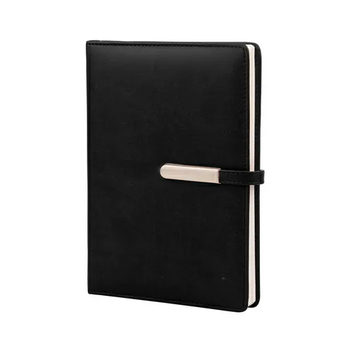 Elegant A5 Black Diary with Magnetic Closure