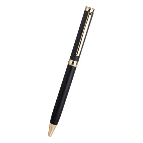Classic Matte-finished Black Pen with Golden Finishing