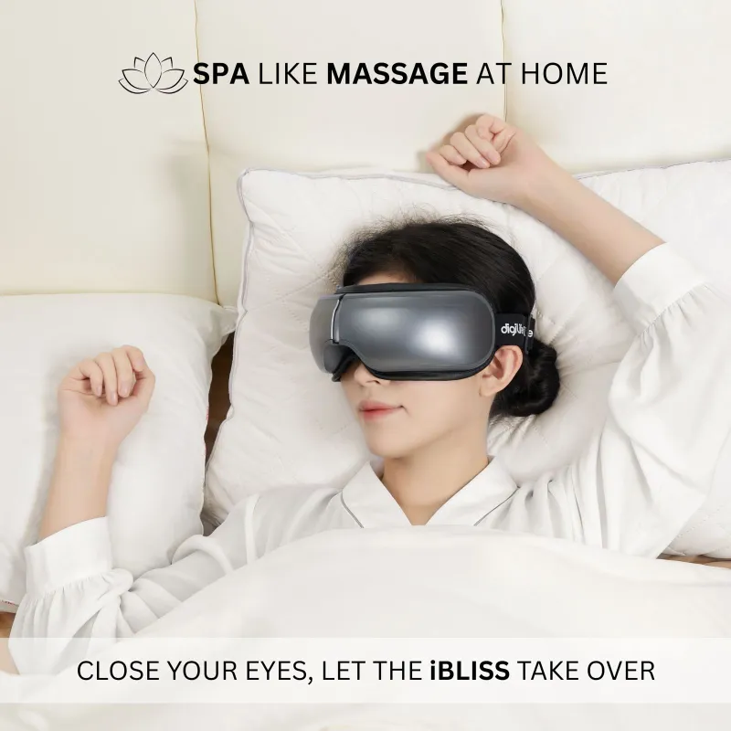 Digilife iBliss (Drak Edition) Eye Massager with wireless Speaker