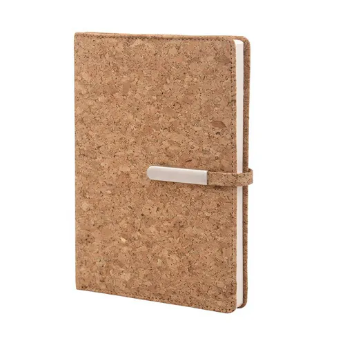 Elegant A5 Cork Diary with Magnetic Closure