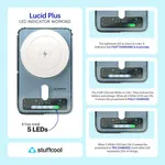 Stuffcool Lucid Plus 10000mAh Magsafe powerbank with Stand