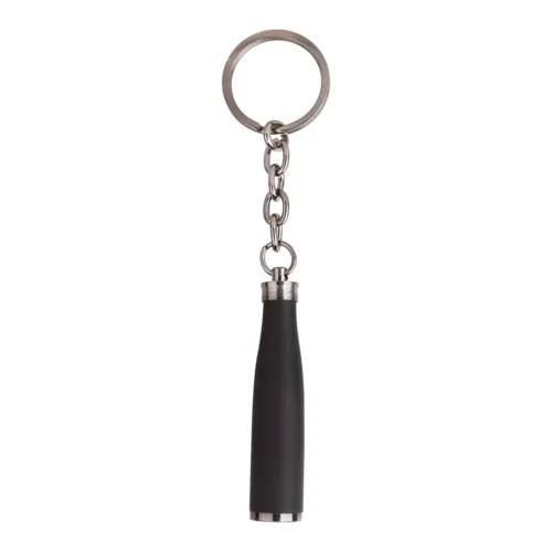 Elegant Black Finished Keychain