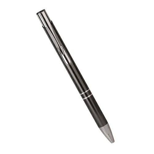 Trendy Plastic Gun Metal-finished Ballpoint Pen
