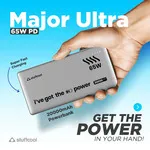 Stuffcool Major Ultra 20000mAh 65W Powerbank with 100W type C to C cable included