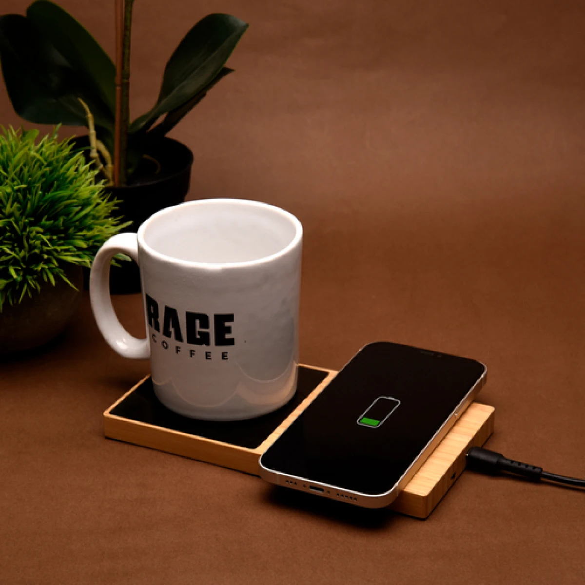 Willow 2.0 15W Wireless Charger and Cup Warmer Function